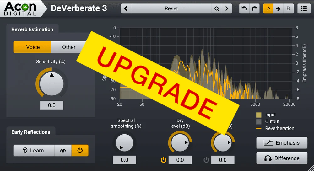 Acon DeVerberate 3 Reverb Plugin Upgrade from Version 2 - Image 2