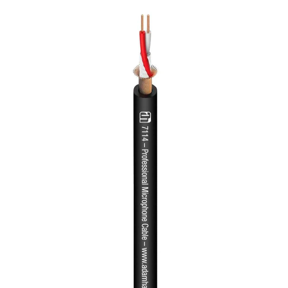 Adam Hall 2 x 0.31 mm Microphone Cable - 1 Mtr