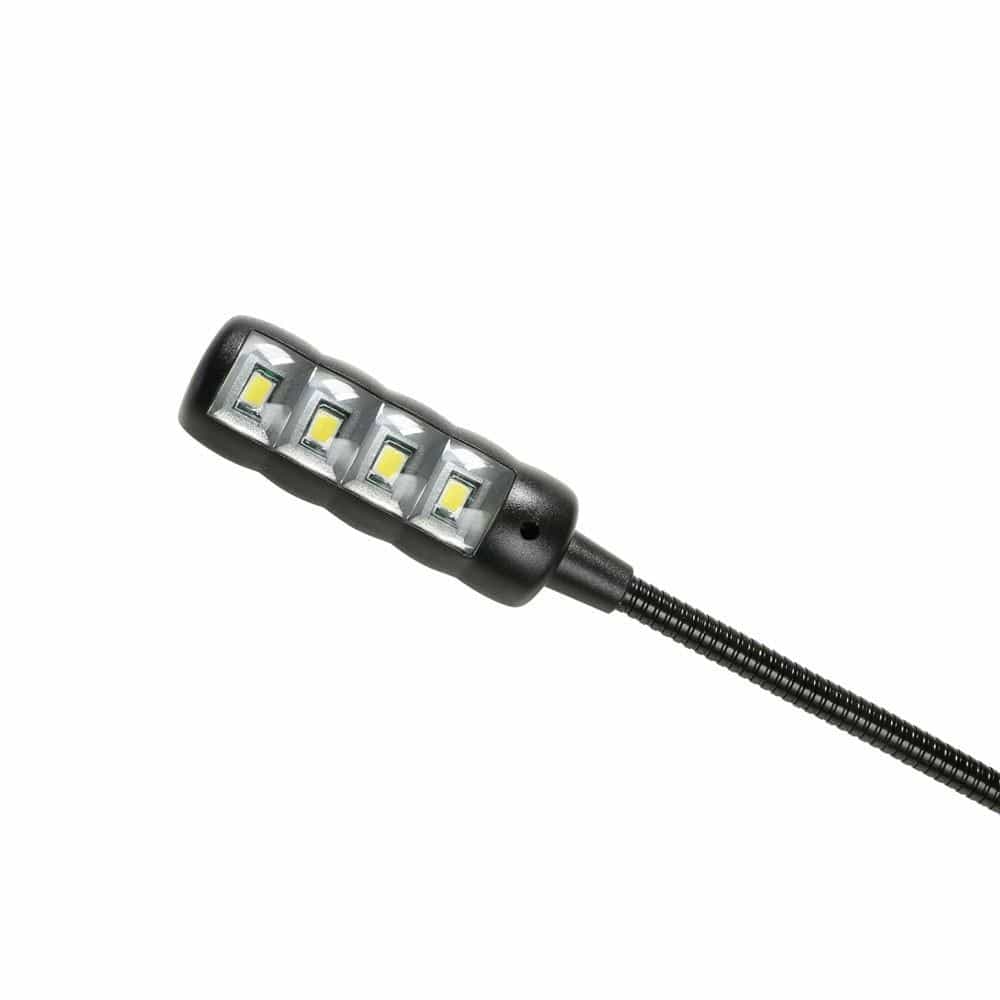 Adam Hall Sled Angled 4 Pin XLR Gooseneck Light Stands with 4 COB Leds - Image 4
