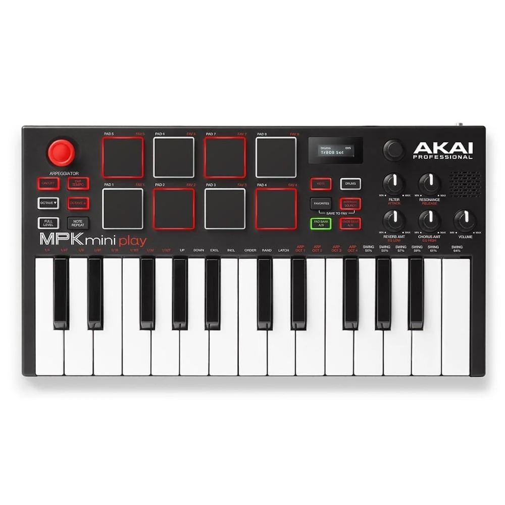 Akai MPK Mini Play Mini Controller Keyboard with Built-in Speakers With MPC Beats Software Pack - Image 9