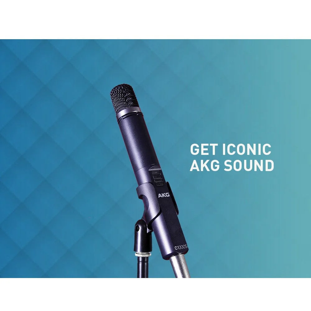 AKG C1000S Condenser Microphone Multi-Purpose Small Diaphragm - Image 3