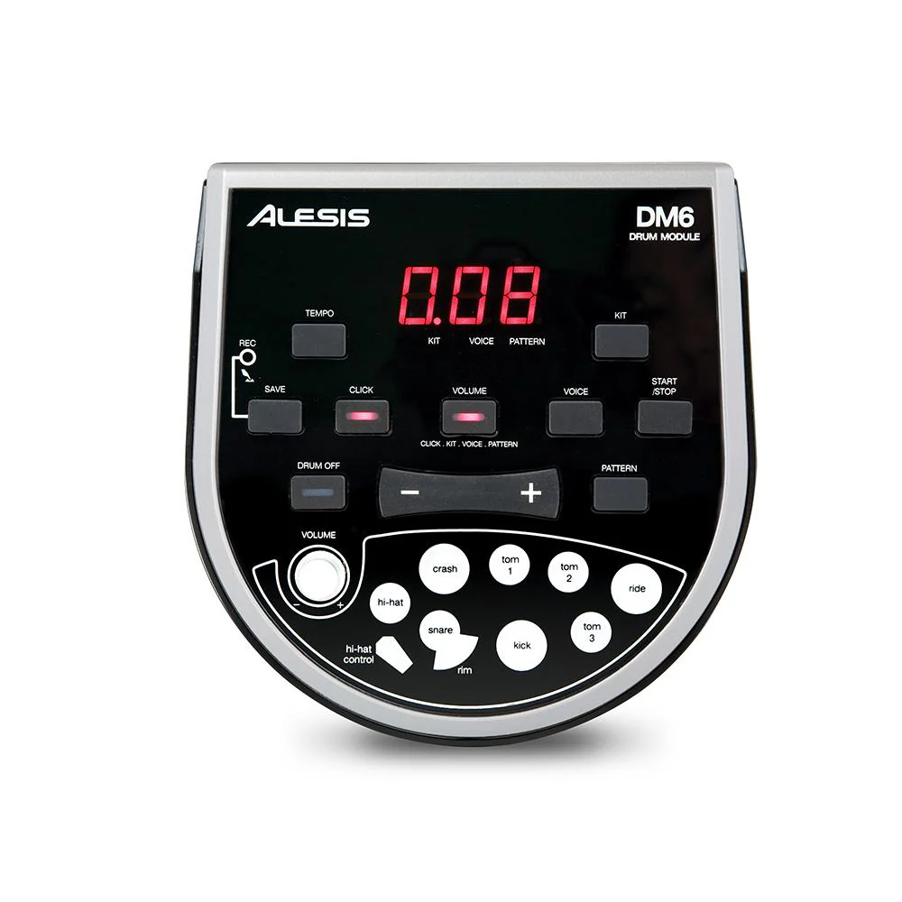 Alesis Burst Kit 7-Piece Electronic Drum Kit with Professional Drum Module - Image 2