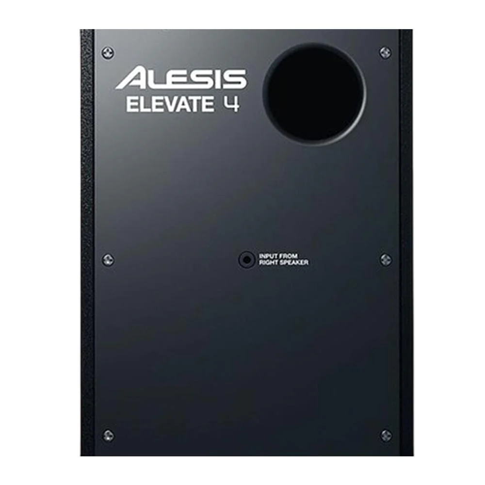 Alesis Elevate 4 4-Inch Powered Active Studio Monitor Speakers with Isolation Pads, Cables, and Ebook - Pair - Image 5