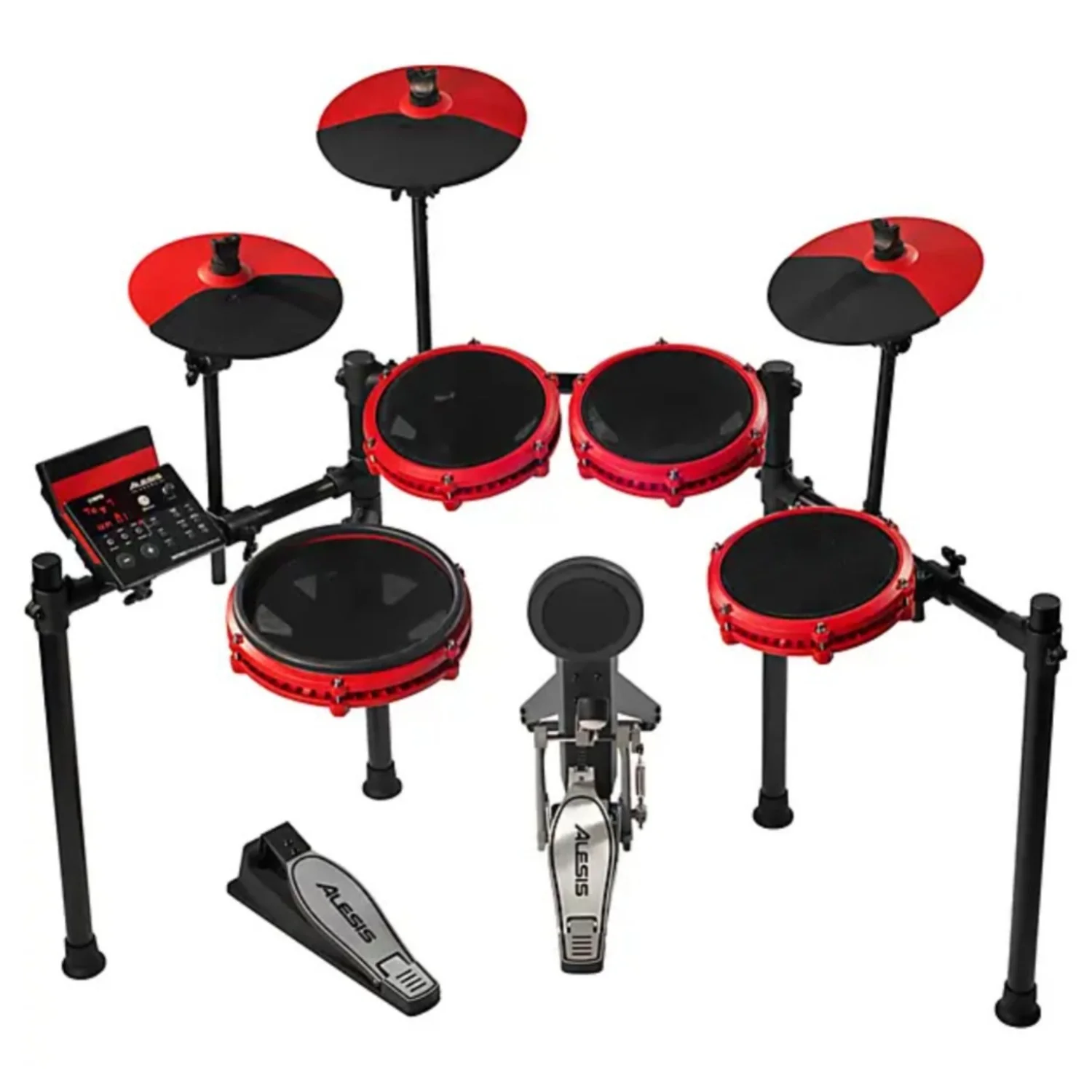 Alesis Nitro Max Kit Eight Piece Electronic Drum Kit with Mesh Heads and Bluetooth - Image 16