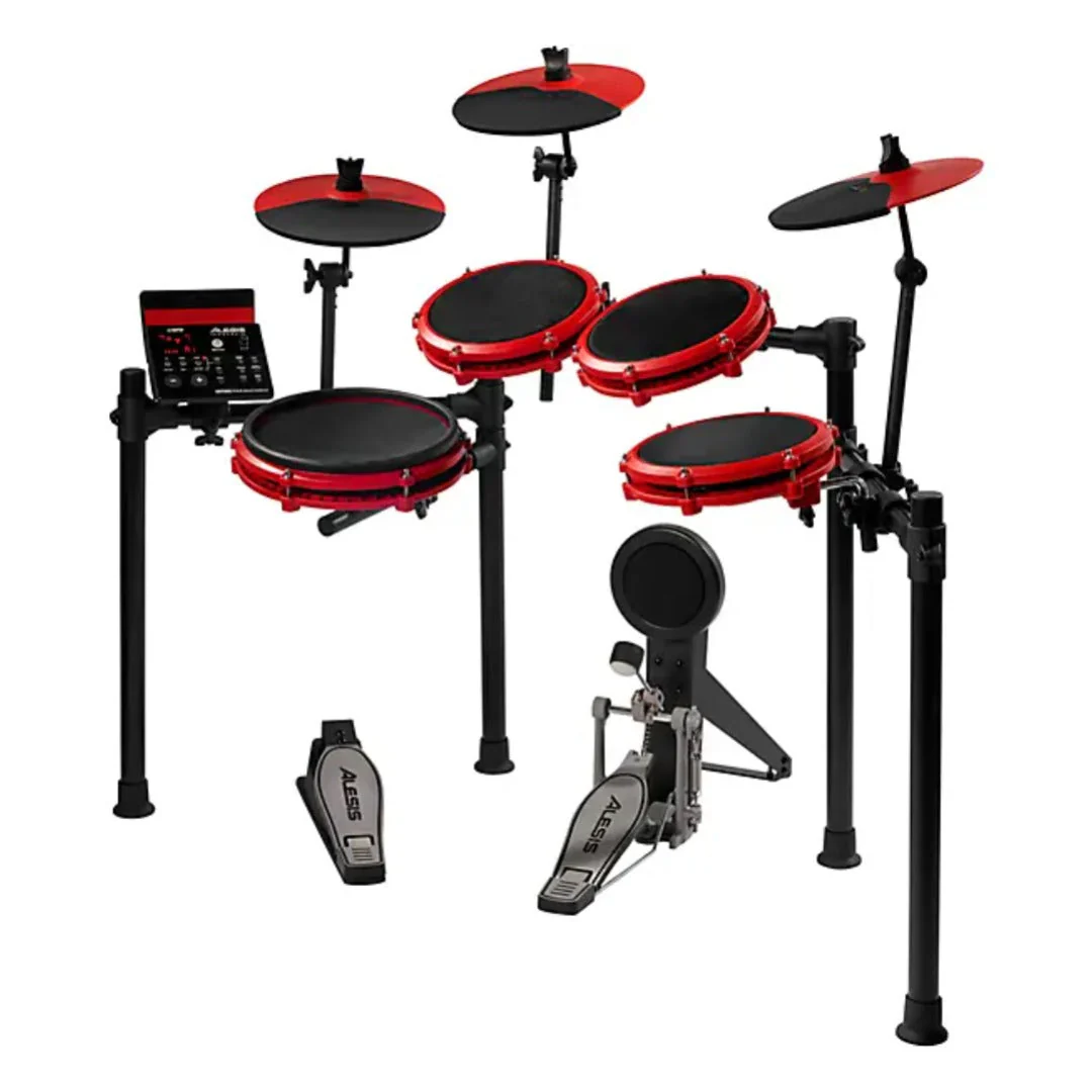 Alesis Nitro Max Kit Eight Piece Electronic Drum Kit with Mesh Heads and Bluetooth - Image 18