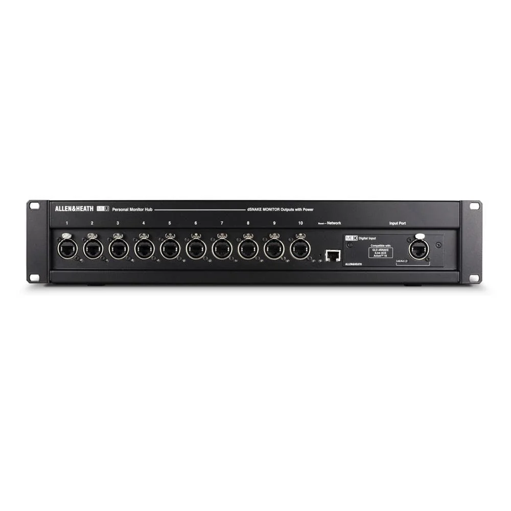 Allen & Heath ME U 10 Port Digital Stage Box - Image 2