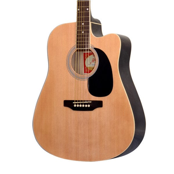 Amaze AW41C-201 Acoustic Guitar - Natural - Image 2