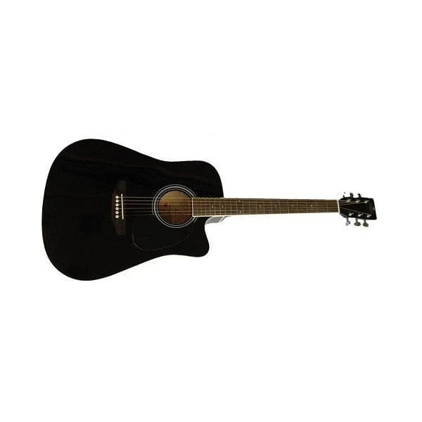 Amaze AW41CE-101 Electro-Acoustic Guitar - Black