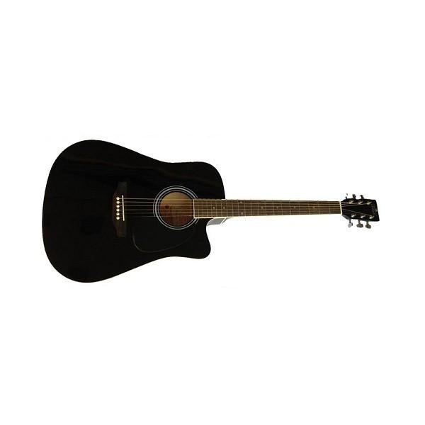 Amaze AW41CE-101SP Cutway Electro Acoustic Guitar - Black - Open Box