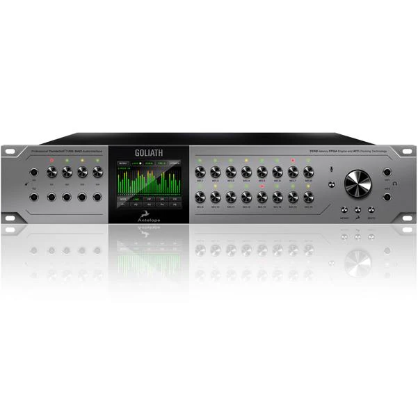 Antelope Audio GOLIATH Thunderbolt, USB & MADI Audio Interface with 16 Mic Pres