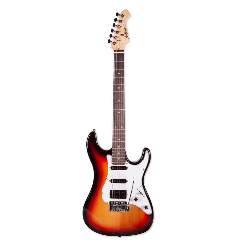 Aria STG Series STV 6 String Electric Guitar - Rosewood Fretboard - Image 4