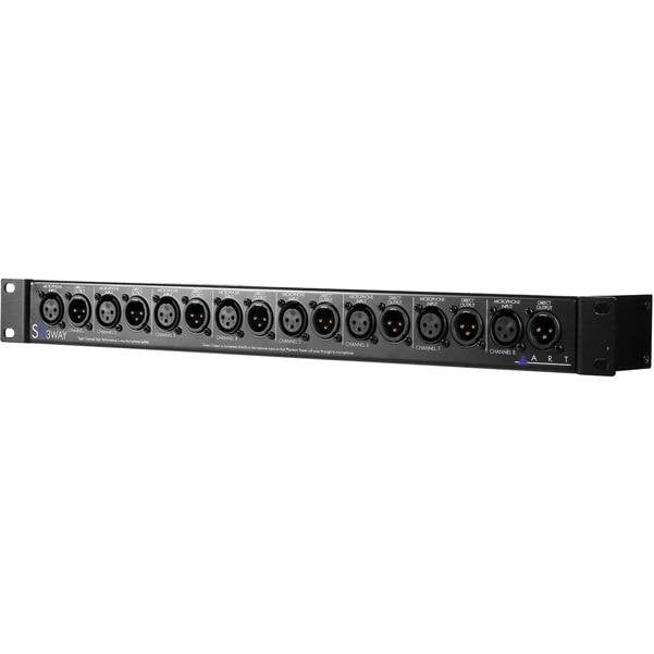 ART S8-3 Way 8-Channel 3-Way Microphone Splitter - Image 2