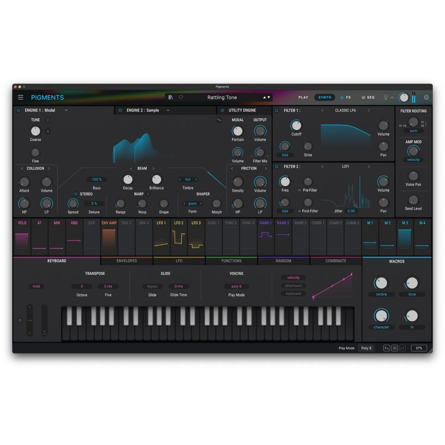Arturia Pigments 6 Polychrome Software Synthesizer – Professional Audio Software & Plugin - Image 2