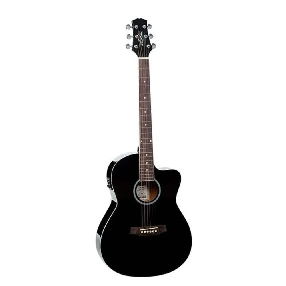 Ashton D10CEQ 39-inch Cutaway Electro Acoustic Guitar with EQ - Image 4