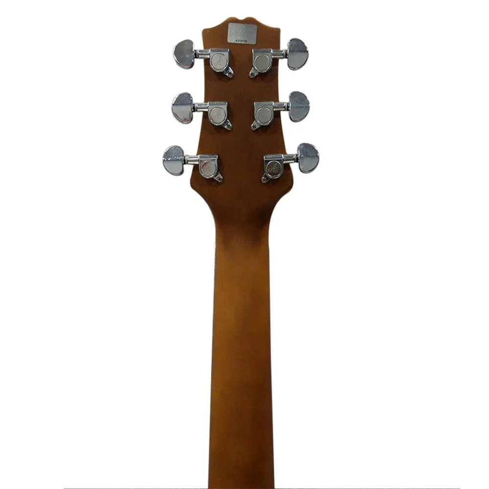 Ashton D10CEQ 39-inch Cutaway Electro Acoustic Guitar With Gigbag, Picks, Strap, Cloth & Ebook - Image 13