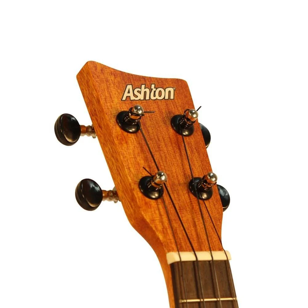Ashton UKE200MH Mahogany Soprano Ukulele Bundle with Gigbag & Ebook - Image 4