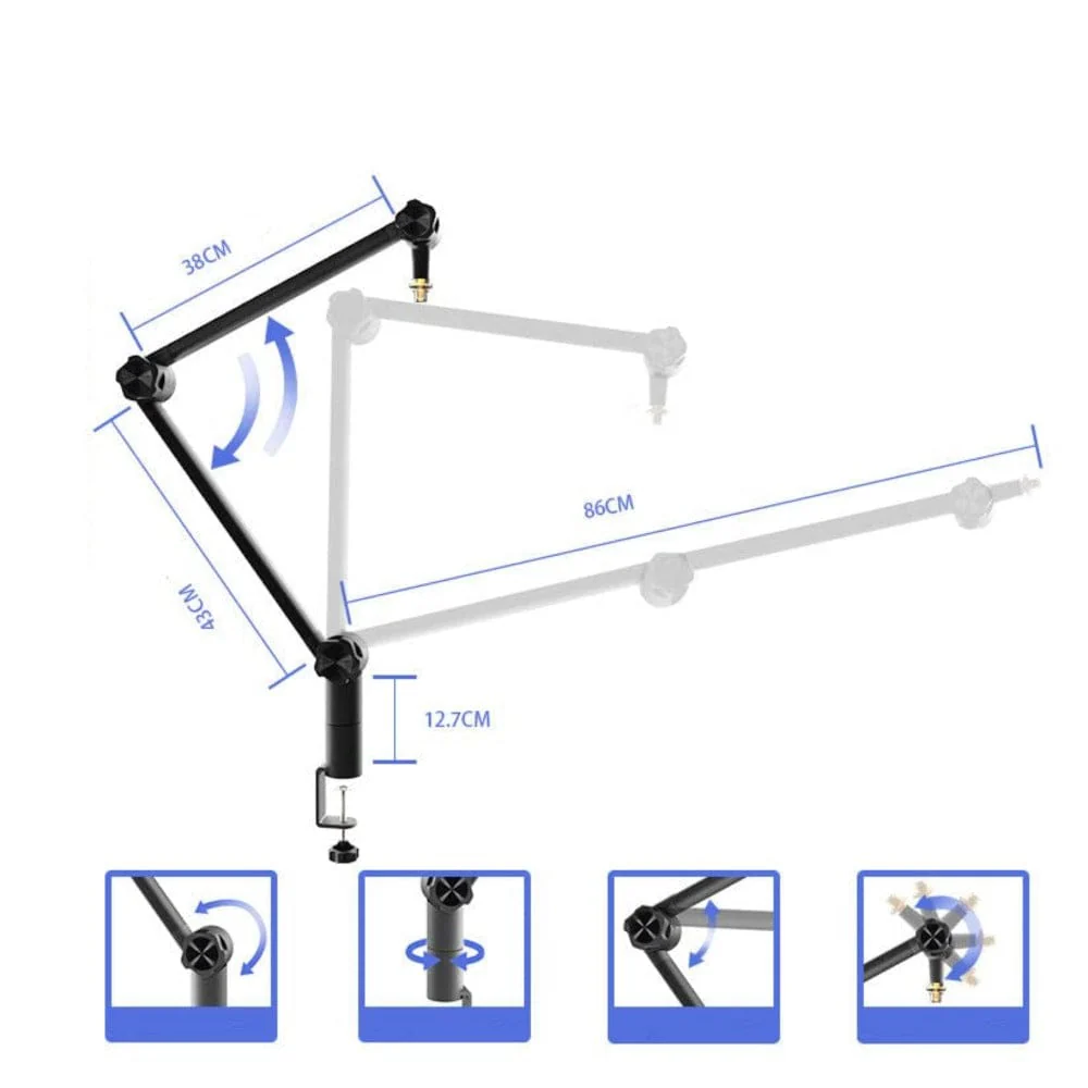 Audio Array AA-15 Microphone Arm Stand - Image 4