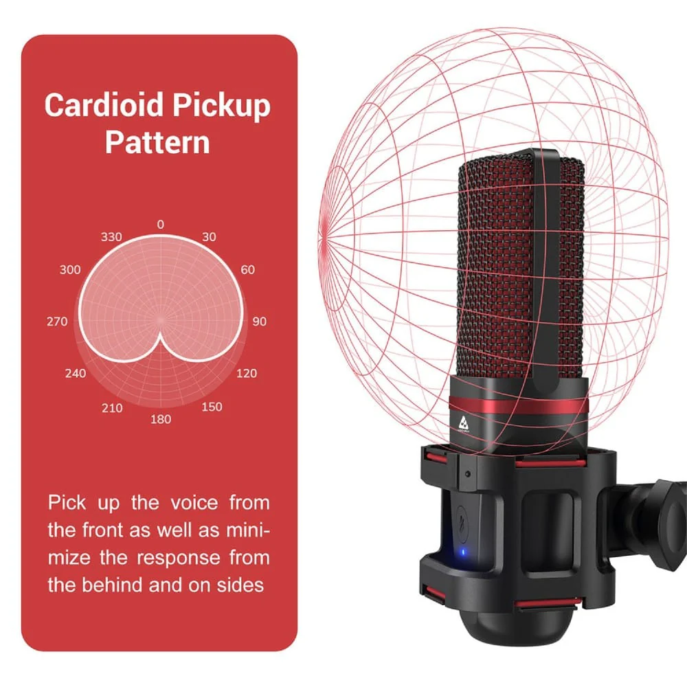 Audio Array AM-C6 USB Condenser Microphone Kit - Image 5