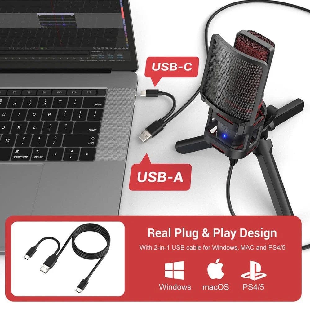 Audio Array AM-C6 USB Condenser Microphone Kit - Image 7