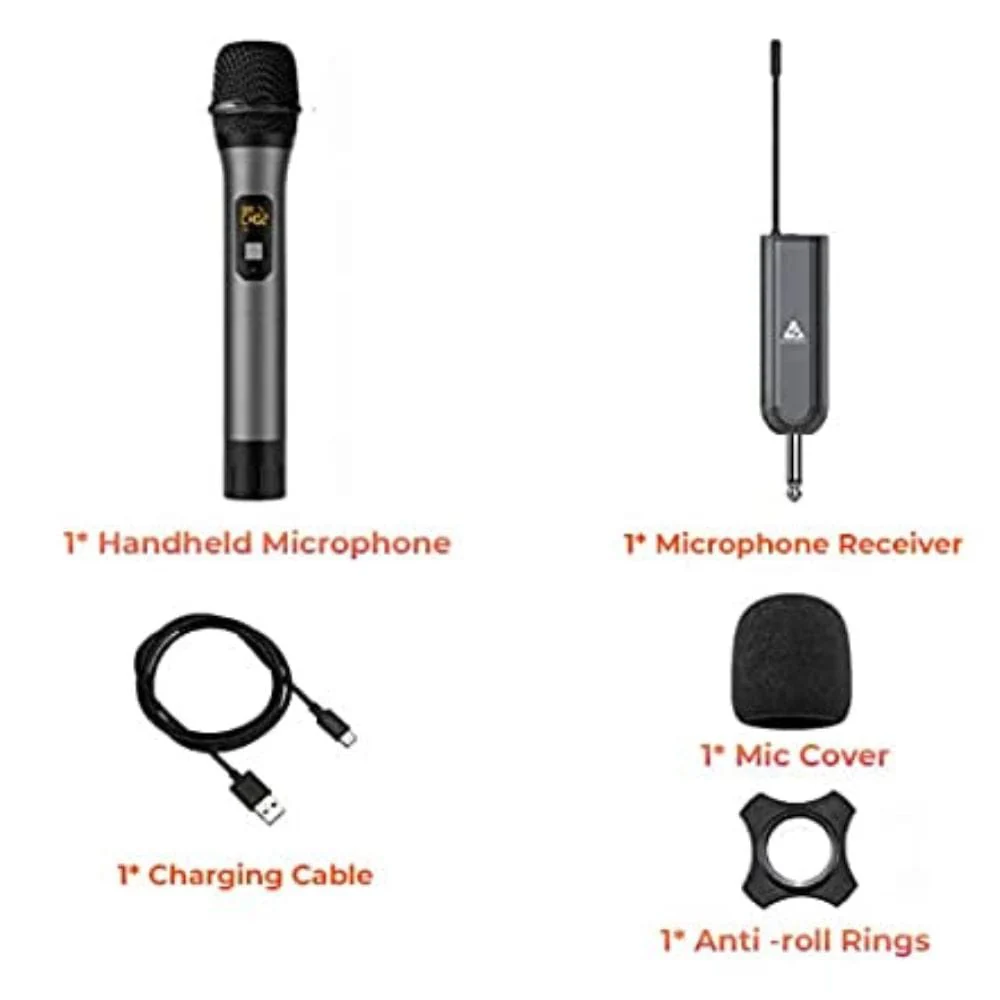 Audio Array AM-W13 Dynamic UHF Handheld Wireless Microphone - Image 7