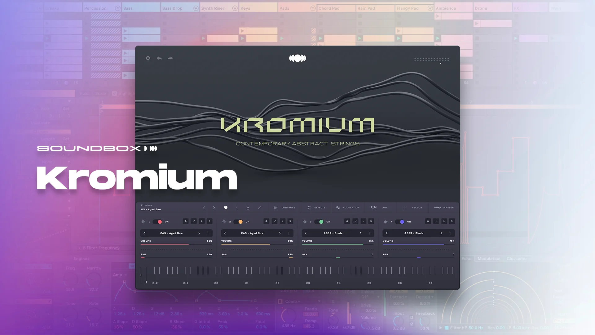 Audiomodern Kromium Virtual String Instrument for Soundbox – Professional Audio Software & Plugin - Image 2