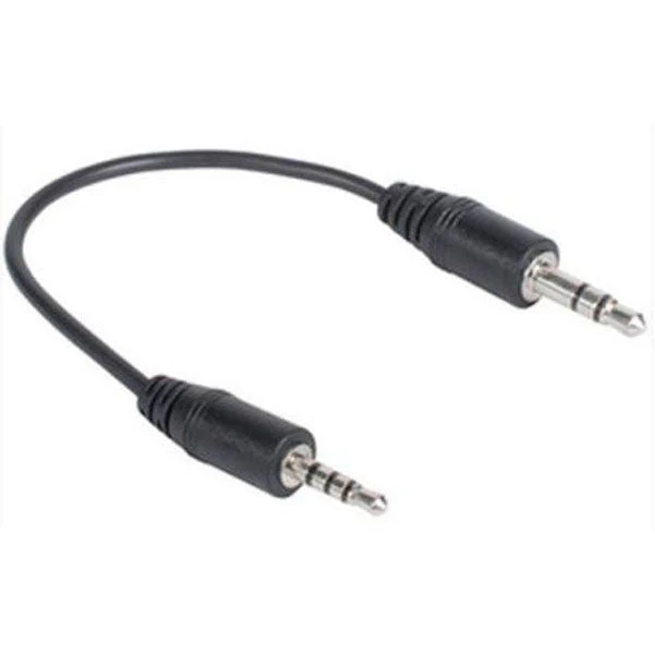 BAJAAO 2.5mm 4C Plug to 3.5mm Stereo Plug Adapter 6inch