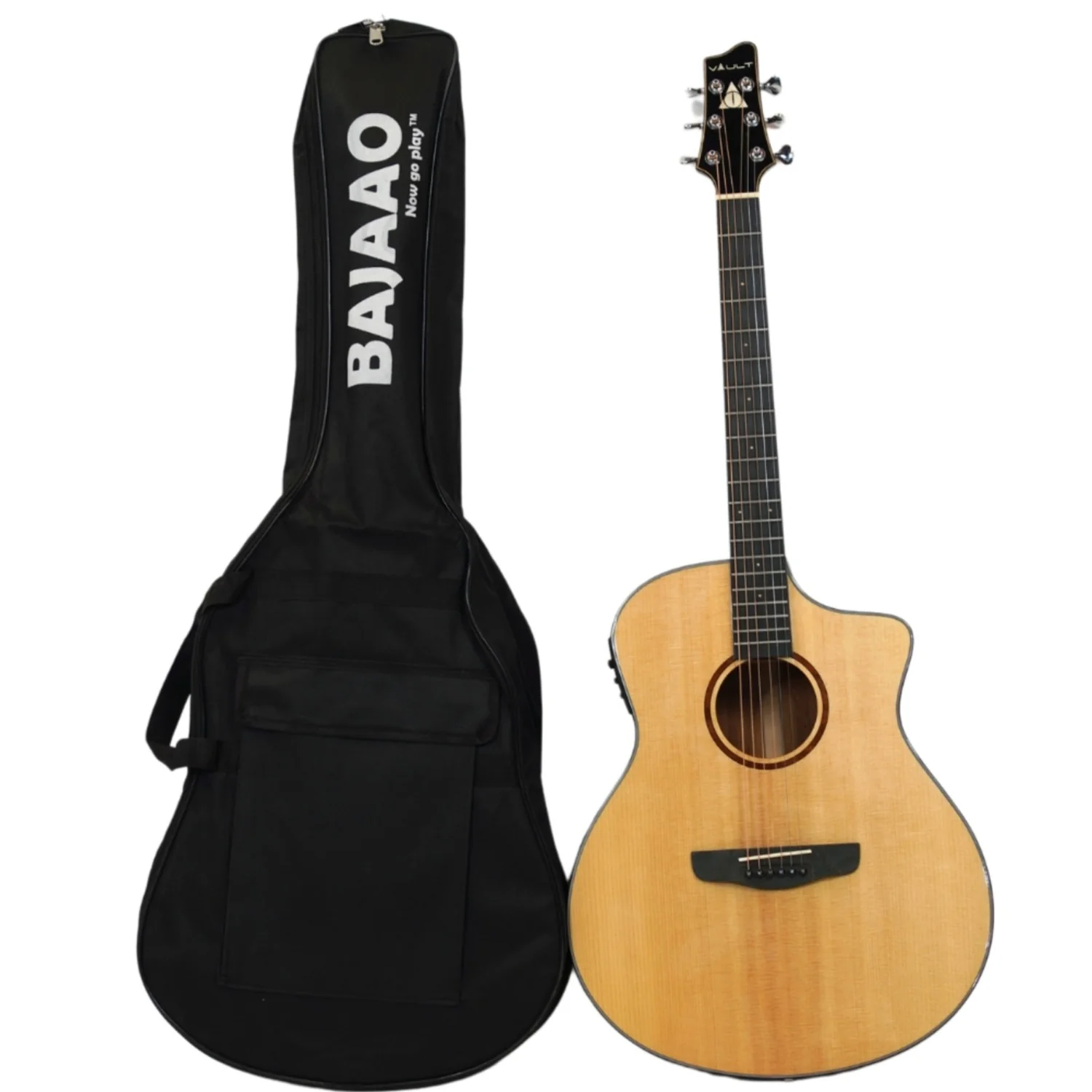 Bajaao AGC-B41 Premium 8mm Padded Acoustic Guitar Gig Bag - Image 3