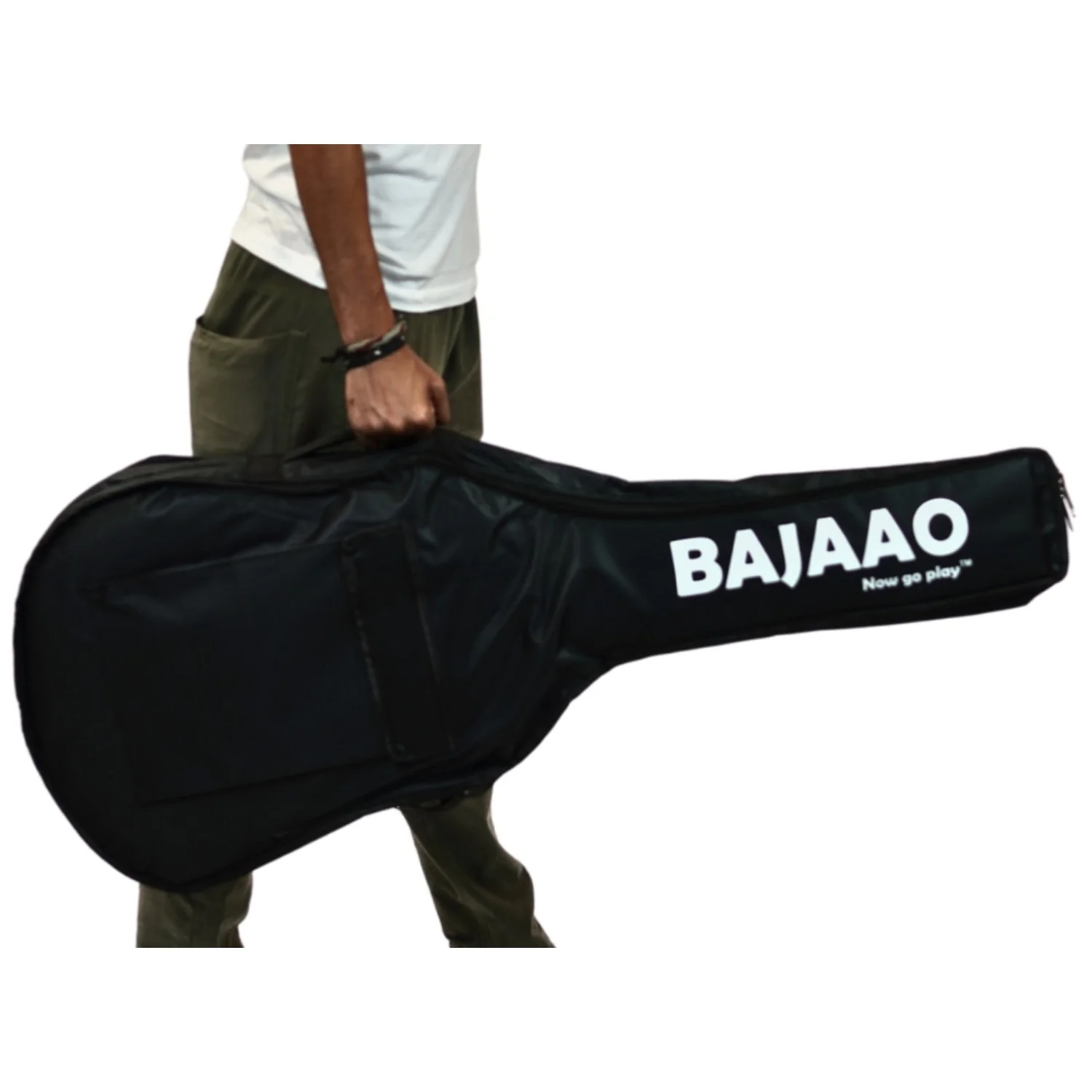 Bajaao AGC-B41 Premium 8mm Padded Acoustic Guitar Gig Bag - Image 4