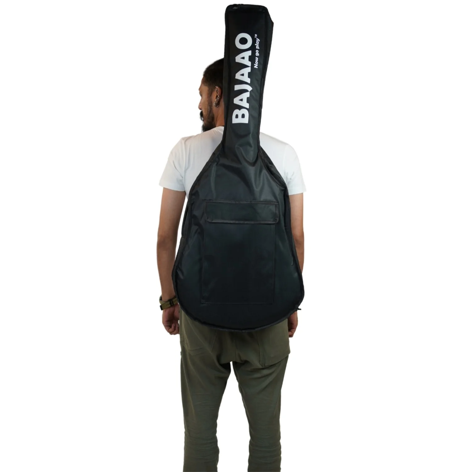 Bajaao AGC-B41 Premium 8mm Padded Acoustic Guitar Gig Bag - Image 5
