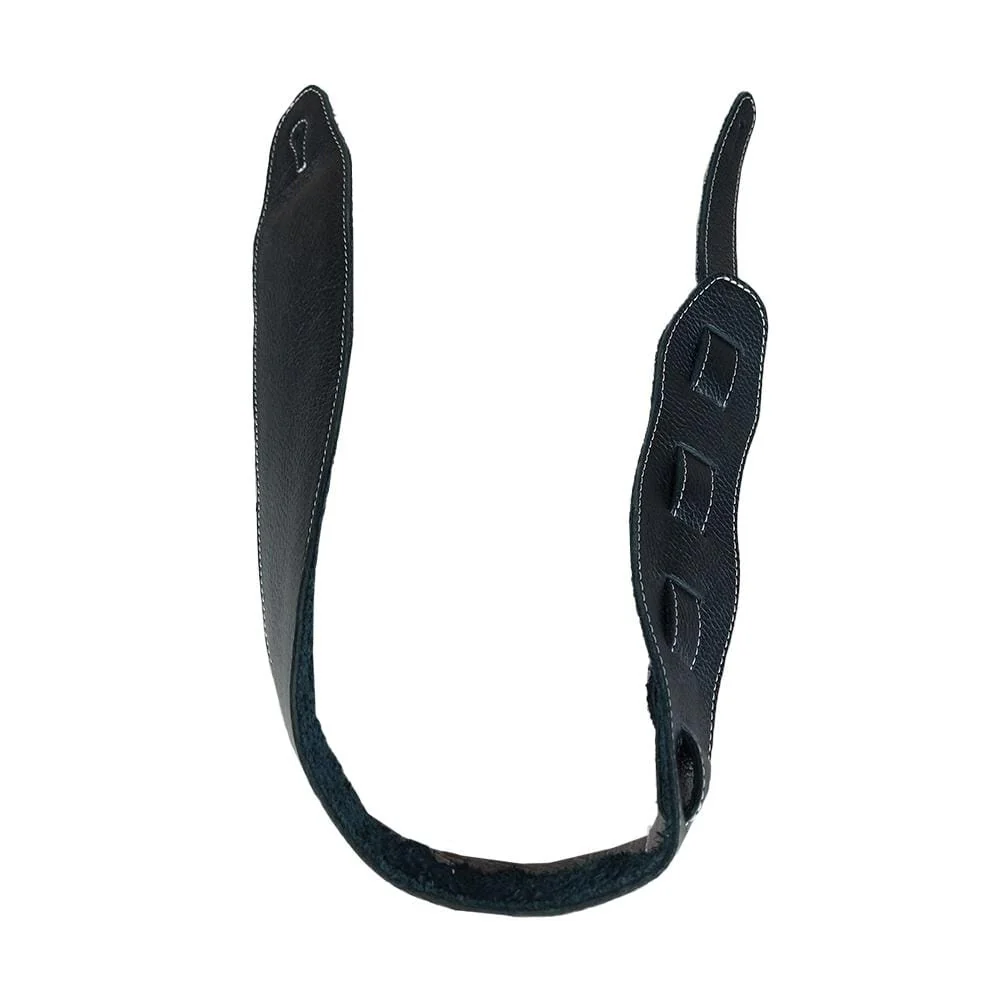 Bajaao Premium Leather Soft Padded Guitar Strap for Electric / Acoustic / Bass Guitar - Image 2