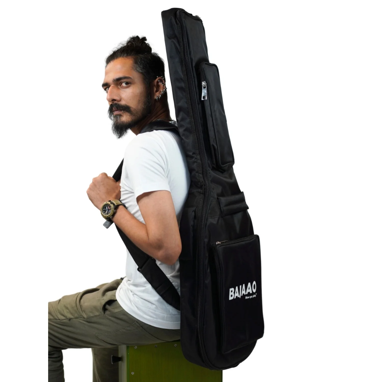 Bajaao Deluxe 12mm Electric Guitar Gigbag - Image 7