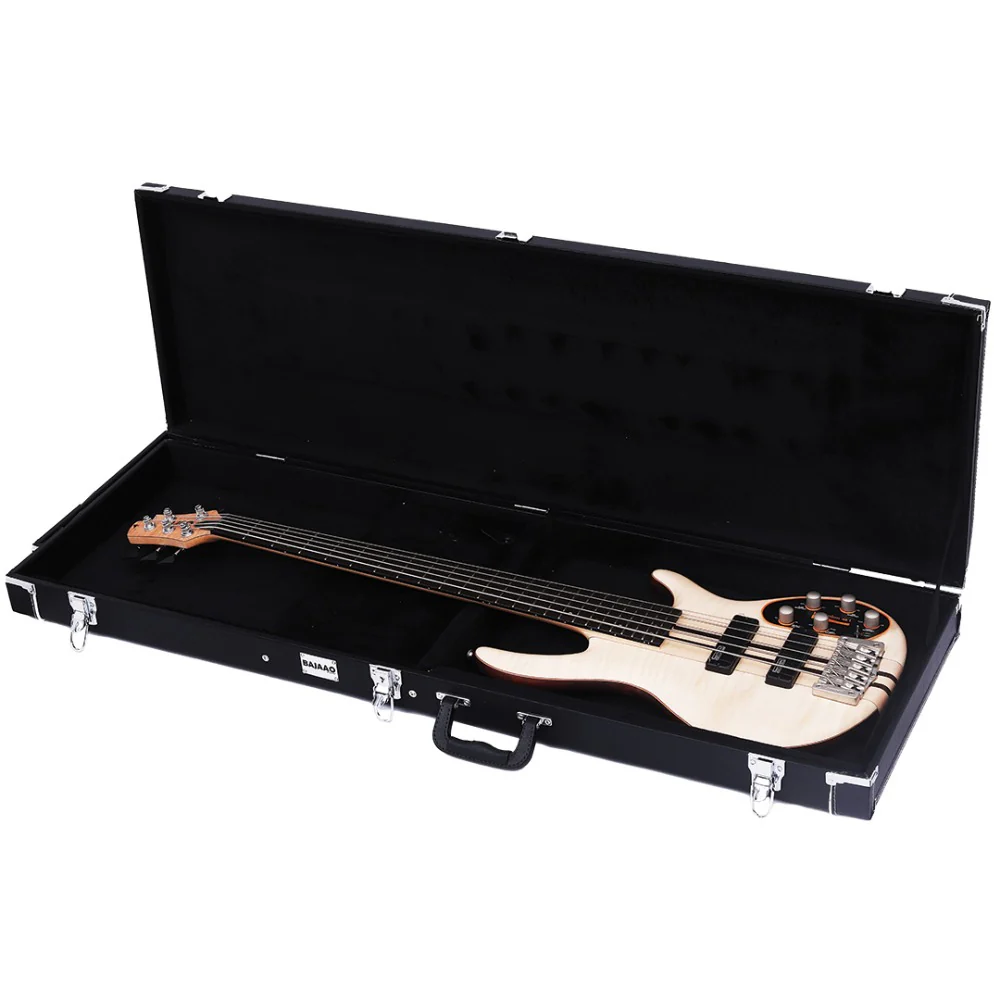 Bajaao Electric Bass Guitar Hardshell Case - Open Box - Image 5