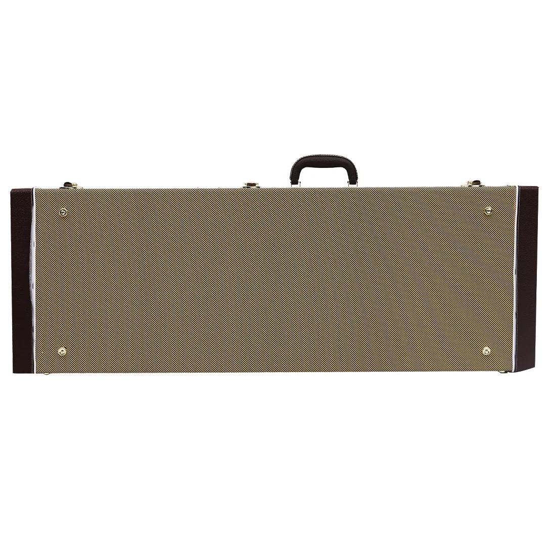Bajaao Electric Guitar Hardshell Case in Tweed - Open Box