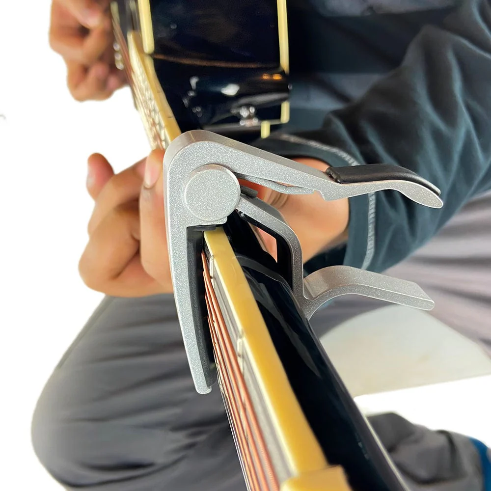 Bajaao Metal Capo For Guitar, Ukulele, Mandolin & Banjo - Image 15