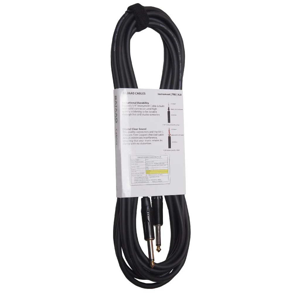 Bajaao Standard Instrument Cable - Open Box - Image 3