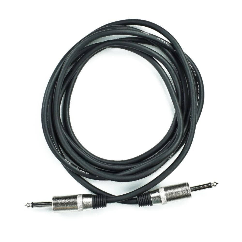 Bajaao TS to TS Mono Unbalanced Instrument / Speaker Cable - Black - Image 2