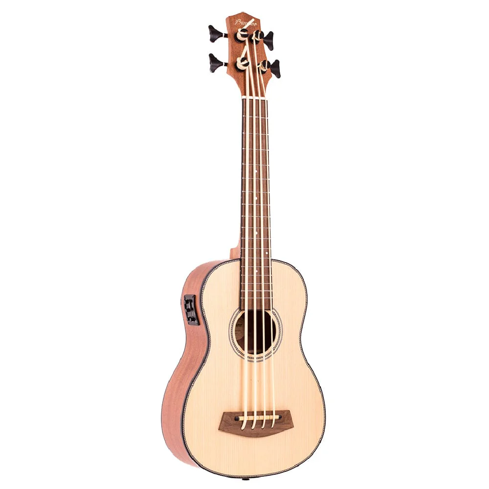 Bamboo Special Edition Series Hybrid Line Solid Spruce Top U-Bass with EQ and Gig Bag