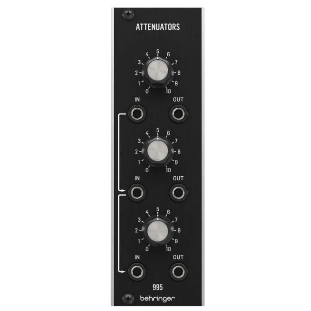 Behringer 995 Attenuators Legendary Analog Attenuator Module For Eurorack Synthesizers