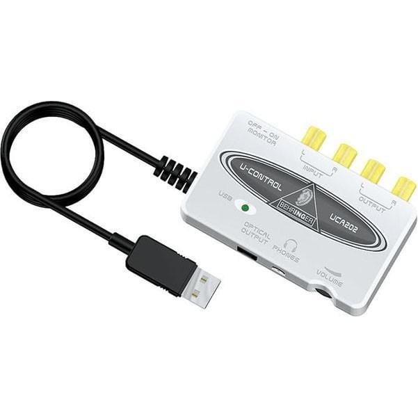Behringer Bundle 2.0 C-1U USB Microphone UCA202 USB-Audio Interface With HPS3000 Studio Headphones - Image 3