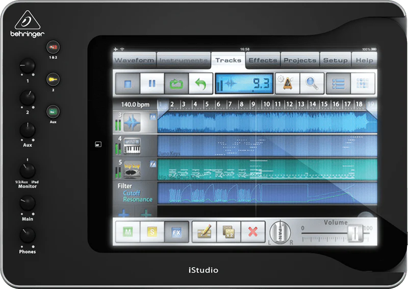 Behringer iStudio iS202 Professional iPad Docking Station - Image 2
