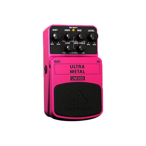 Behringer UM300 Ultra Metal Distortion Guitar Effects Pedal - Image 4