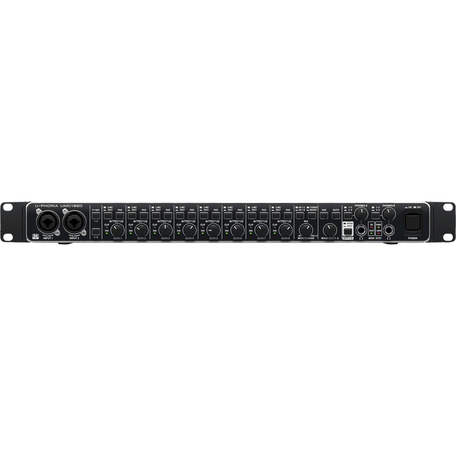 Behringer UMC1820 Audio Interfaces