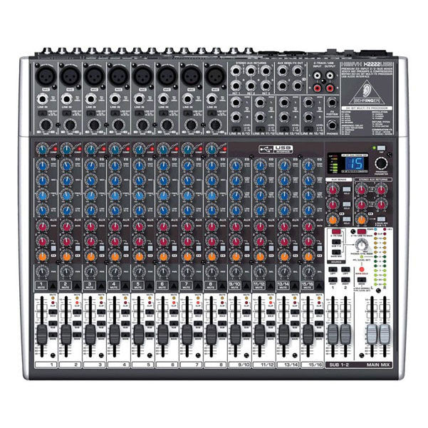 Behringer XENYX X2222USB 22-Channel Mixer with USB Interface