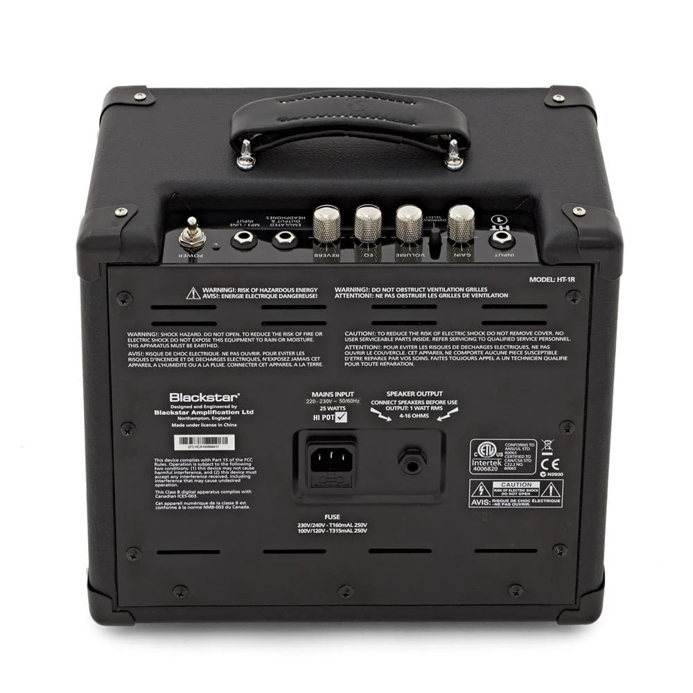 Blackstar HT-1R 1W 1x8 Tube Combo Guitar Amplifier - Image 3