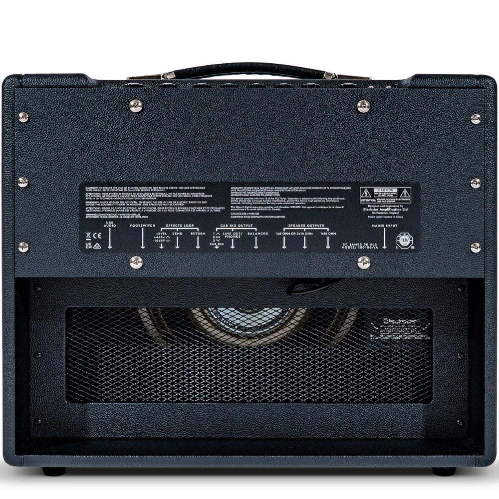 Blackstar St. James 50 6L6 50 Watts Combo Guitar Amplifier - Black - Image 2