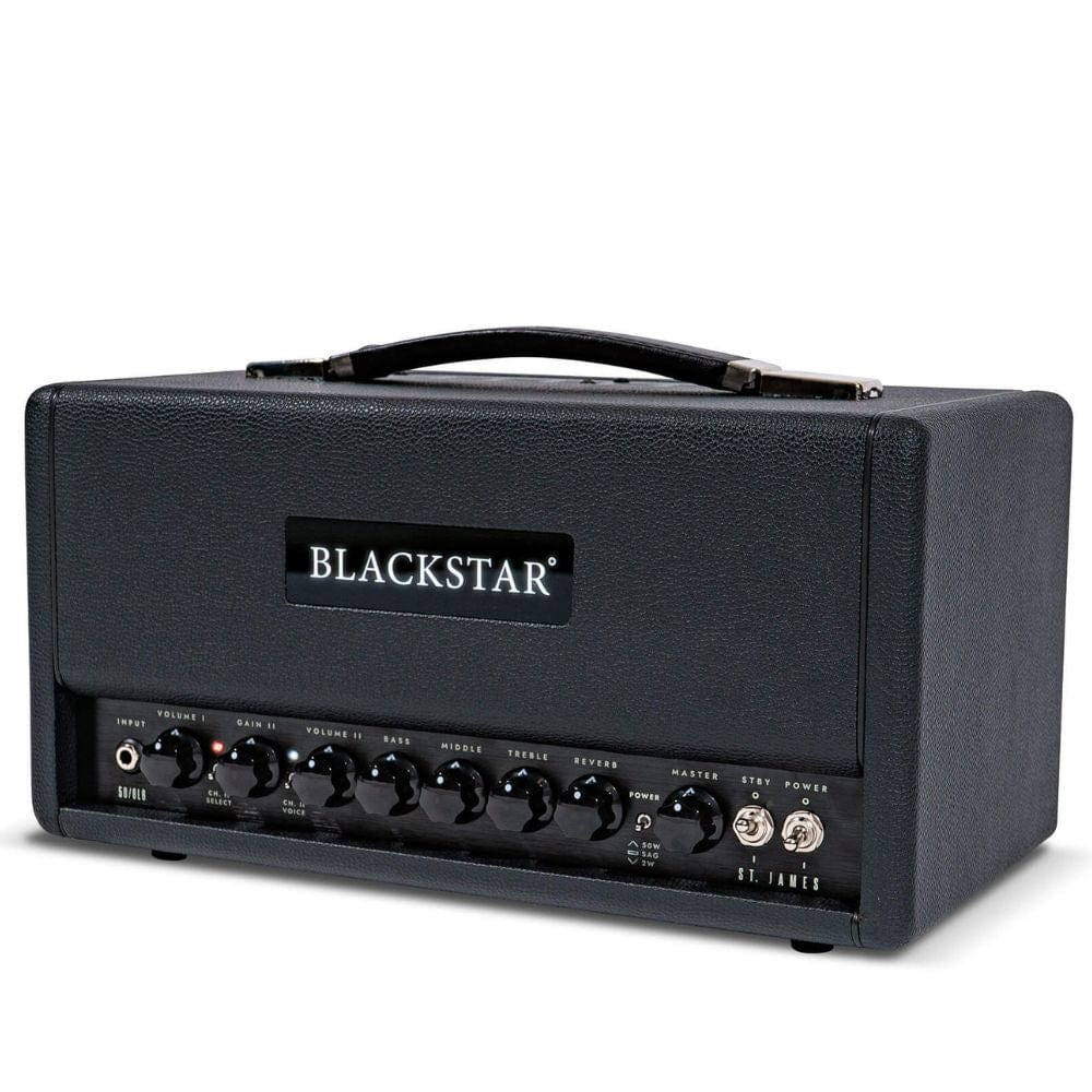 Blackstar St. James 50 6L6H 50 Watts Guitar Amplifier Head - Black - Image 3