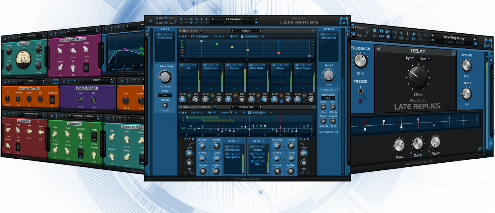 Blue Cat Late Replies Delay Effect – Professional Audio Software & Plugin - Image 2