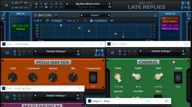 Blue Cat Late Replies Delay Effect – Professional Audio Software & Plugin - Image 5