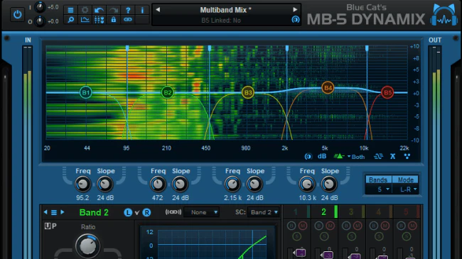 Blue Cat MB-5 Dynamix Multi-band Dynamics Processor – Professional Audio Software & Plugin - Image 5