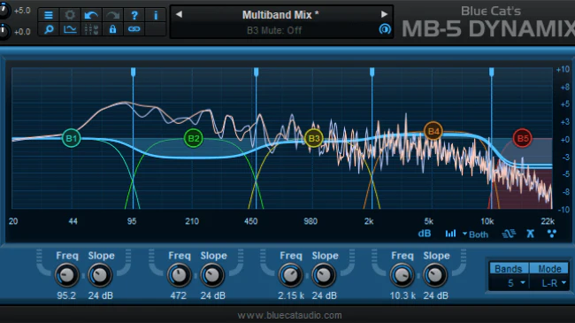 Blue Cat MB-5 Dynamix Multi-band Dynamics Processor – Professional Audio Software & Plugin - Image 6